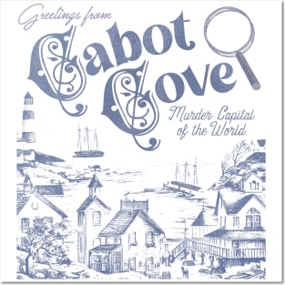 Cabot Cove Murder Capital of the World Posters and Art